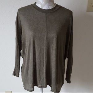 1/4 sleeve thin sweater!